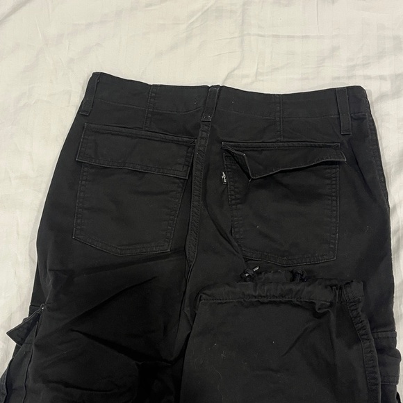 Levi's Black Cargo Trousers with Utility Pockets - Picture 3 of 3